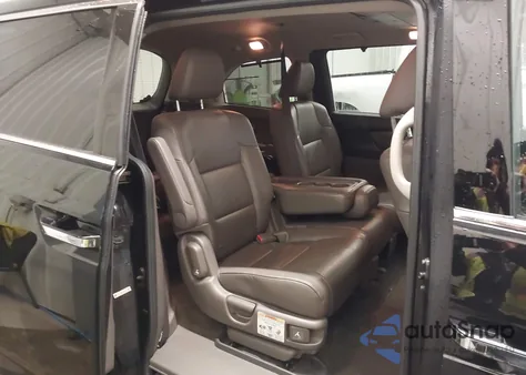 2014 Honda Odyssey Touring/Touring Elite from USA, damaged, VIN 5FNRL5H93EB035445